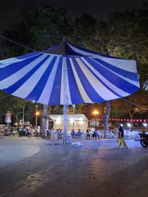 Dù che sân trường học đường kính 10m