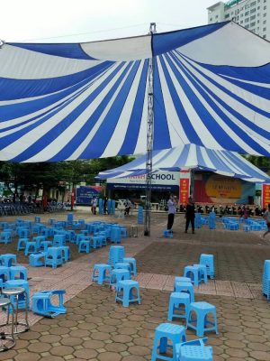 Dù che sự kiện, dù che sân trường 20m