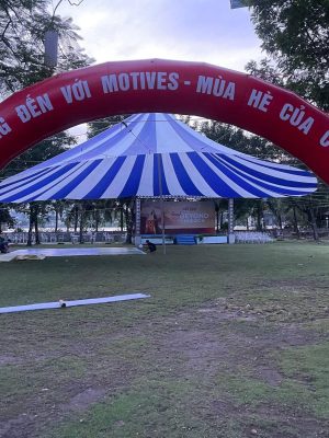 Dù che sân trường học đường kính 12m