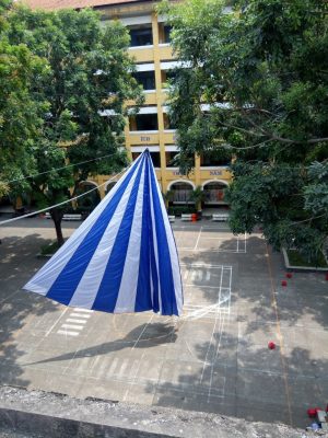 Dù che sự kiện sân trường 12m